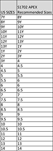 chassé Apex Cheerleading Shoes - Black Cheer Shoes for Girls