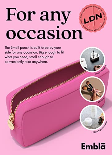Embla Makeup Bag - Travel Bag Pouch, Toiletry Bag, Makeup Organizer, Nylon Cosmetic Zipper Pouches - Clutch, Coin Purse, Storage Bag Organizer, Make Up Bags - Mini, Small, Large For Women, Girls, Men #TOP2