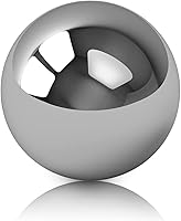 Vista 4 de SATINIOR 8 bolas de acero inoxidable para hacer anillos de moneda, bolas de acero inoxidable, surtido de 3/4, 5/8, 9/16, 1/2, 7/16, 3/8, 5/16 y 1/4