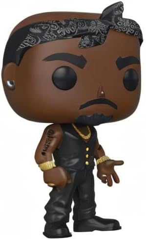 Funko Pop Rocks: Tupac - Vest with Bandana - Collectable Vinyl Figure - Gift Idea - Official Merchandise - Toys for Kids & Adults - Music Fans - Model Figure for Collectors and Display - Image 10