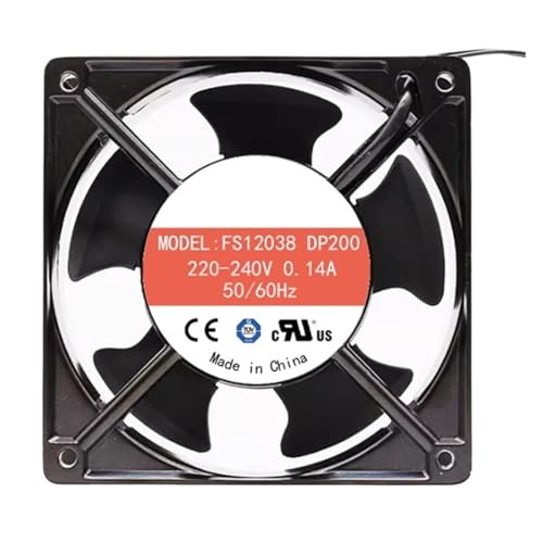 Ventilateur 120mm 220v 120x120x38mm pour armoire électrique
