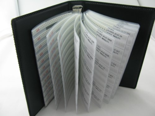 0805 SMD resistor assorted folder 177 value x 50pcs chip resistor booklet