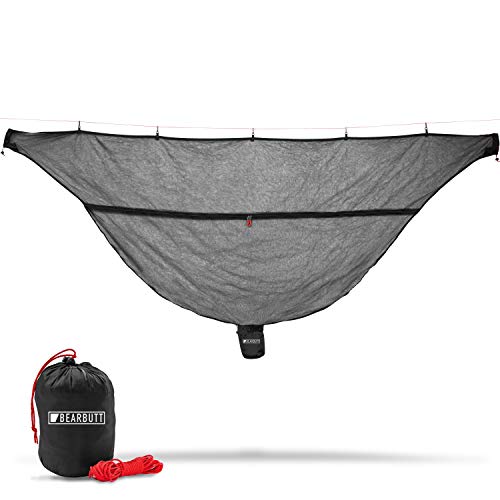 Bear Butt Hammock Bug Net - Exclusive Polyester Mesh for 360 Mosquito Protection