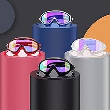 Dravizon Swimming Goggles, Silicone Anti-Fog, UV Protection for Adults Men-Women -Kids with Protection Case Kit, No Leaking, Swim Glasses Professional