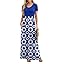 Royal Blue Floral
