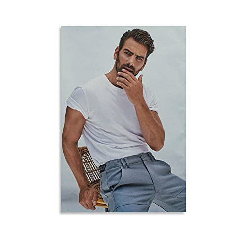 Bild: GNKIO Nyle Dimarco The First Deaf Mute Male Model in America Poster Dekorative Malerei Leinwand Wandkunst Wohnzimmer Poster Schlafzimmer Malerei 12x18inch(30x45cm) f�r 13,00 EUR bei amazon.de