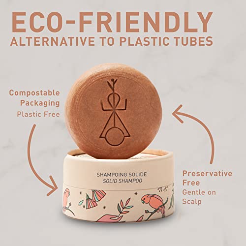 Tanit Oasis Solid Shampoo Bar, Nourishing All Natural Shampoo Bar For Deep Cleanse And Frizz Control, Zero Waste, Vitamin-Enriched Bar Shampoo For Normal Hair, Citrus And Vanilla Scented, 2.2 Oz #TOP5