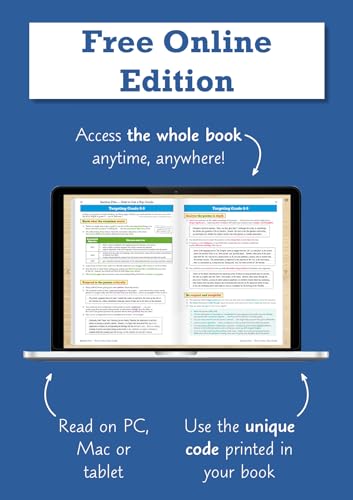 New GCSE English AQA Poetry Guide - Power & Conflict Anthology inc. Online Edition, Audio & Quizzes