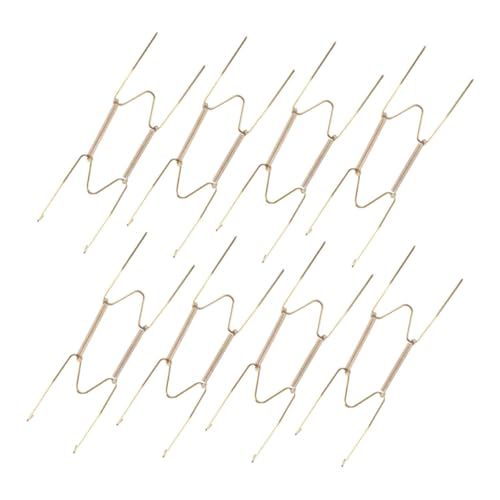 Cabilock 8pièces Porte-assiettes Mural Support Invisible Forme Pour Exposer Assiettes Crochets Décoratifs Résistants Kit