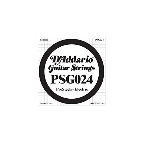 D'Addario PSG024 GLM^[ ProSteels Round Wound 024 o1{ (__I)