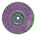 Zephyr 10" Buffing Wheel Airway Purple/Green Smooth Cut