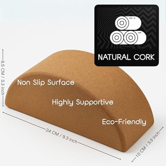 Calf and Foot Stretcher, Wooden Rocker for Leg Thigh Muscle Stretching