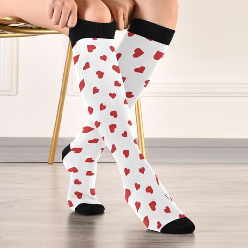 Image of Compression Socks for Women & Men, Knee High Socks for Circulation Medical Running Athletic Nurse Travel