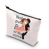 XYANFA Dance Miove Inspired makeup bag 80s Movie Dance Zipper Pouch Dancer Lover Gift