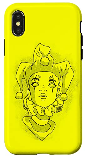 Iphone X/Xs Clowncore Aesthetic Jester Clown Tattoo Soft Grunge Case #TOP16