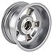 JEGS Sport Torque Wheel | 15� x 7� | 5 x 4.75� Wheel Bolt Pattern Spacing | -7 mm Offset | 3.75� Backspacing | Polished Outer Lip With Magnesium Gray Spokes | 83mm Center Bore | Includes Center Cap