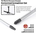 Customized Screwdriver Compatible with Dyson V6 V7 V8 V10 V11 V15 Vacuum Cleaner, Screwdriver Set for Maintenance and Cleaning Disassembly