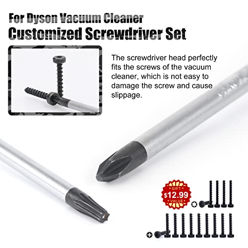 Customized Screwdriver Compatible with Dyson V6 V7 V8 V10 V11 V12 V15 Vacuum Cleaner, Screwdriver Set for Maintenance and Cleaning Disassembly by WYWY.Wide - Image 2