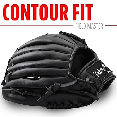 KRTOYUST | Baseball Glove | Performance Composite Leather Baseball Mitts for Adult Youth | Baseball Softball Outfield Infield Mitts