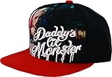 DC Comics Suicide Squad Logo Snapback Hat (Red/Black)