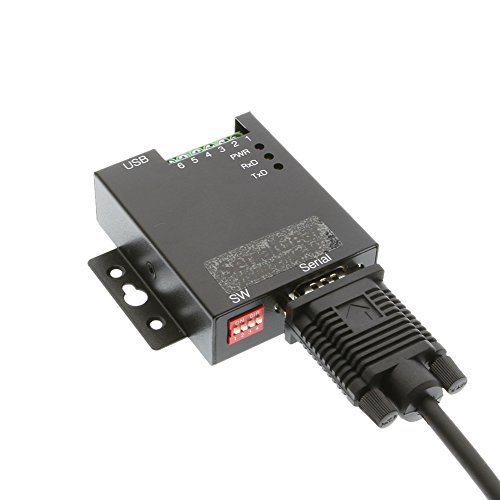 Coolgear Usb 2.0 To Rs-232/422/485 Selectable Industrial Serial Adapter W/ 15Kv Esd Surge Protection #TOP4