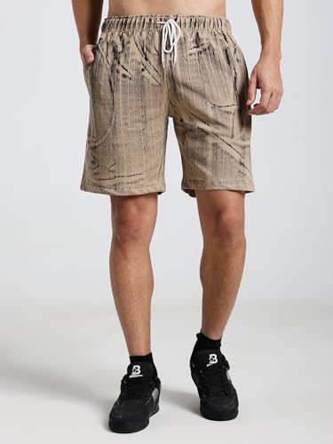 Image of Vogaan Men's Cotton Short Sleeve Tracksuit Summer T Shirt & Shorts Set with 2 Pockets || Casual Co-ord Sets