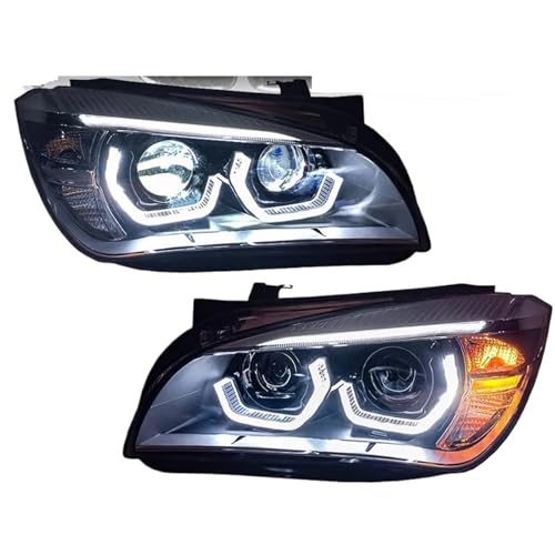 Phare avant LED BMW X1 E84 optique DRL Angel Eyes haute visibilité