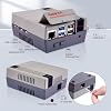 GeeekPi Case for Raspberry Pi 5, with Armor Lite V5 Active Cooler, Retro Gaming Game5Pi Case for Raspberry Pi 5 8GB/4GB/16GB
