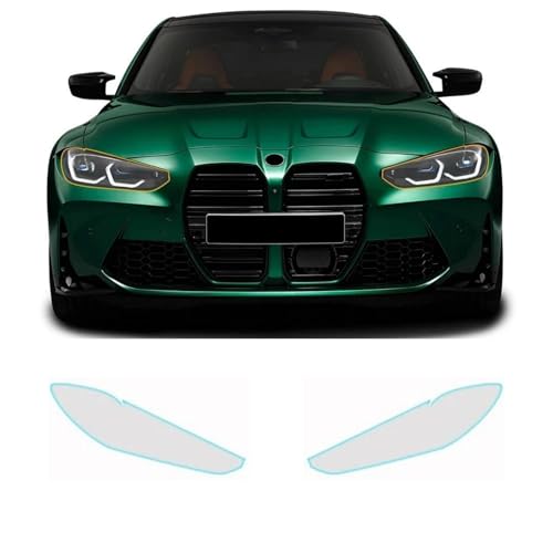 for BMW M3 G80 2021-2025 TPU PPF Paint Protective Film Custom Fit Clear Coating Paint Protection Film, Scratch Resistant & Self Healing Armor Shield Guard Finishing Accessories for Headlight