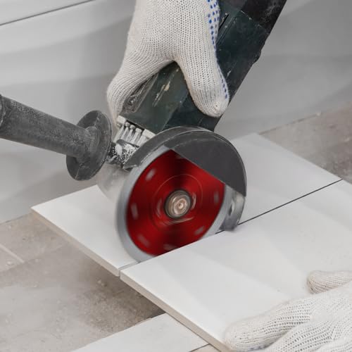 flintronic 125mm Diamond Cutting Discs for Angle Grinder, 2PCS Super Thin Diamond Saw Blade, Clean Cut on Porcelain, Tiles, Granite, Marble, Stones, Bricks & Ceramics, Wet Cutting, 4.9" 7 flintronic 125mm Diamond Cutting Discs for Angle Grinder, 2PCS Super Thin Diamond Saw Blade, Clean Cut on Porcelain, Tiles, Granite, Marble, Stones, Bricks & Ceramics, Wet Cutting, 4.9" - Image 7