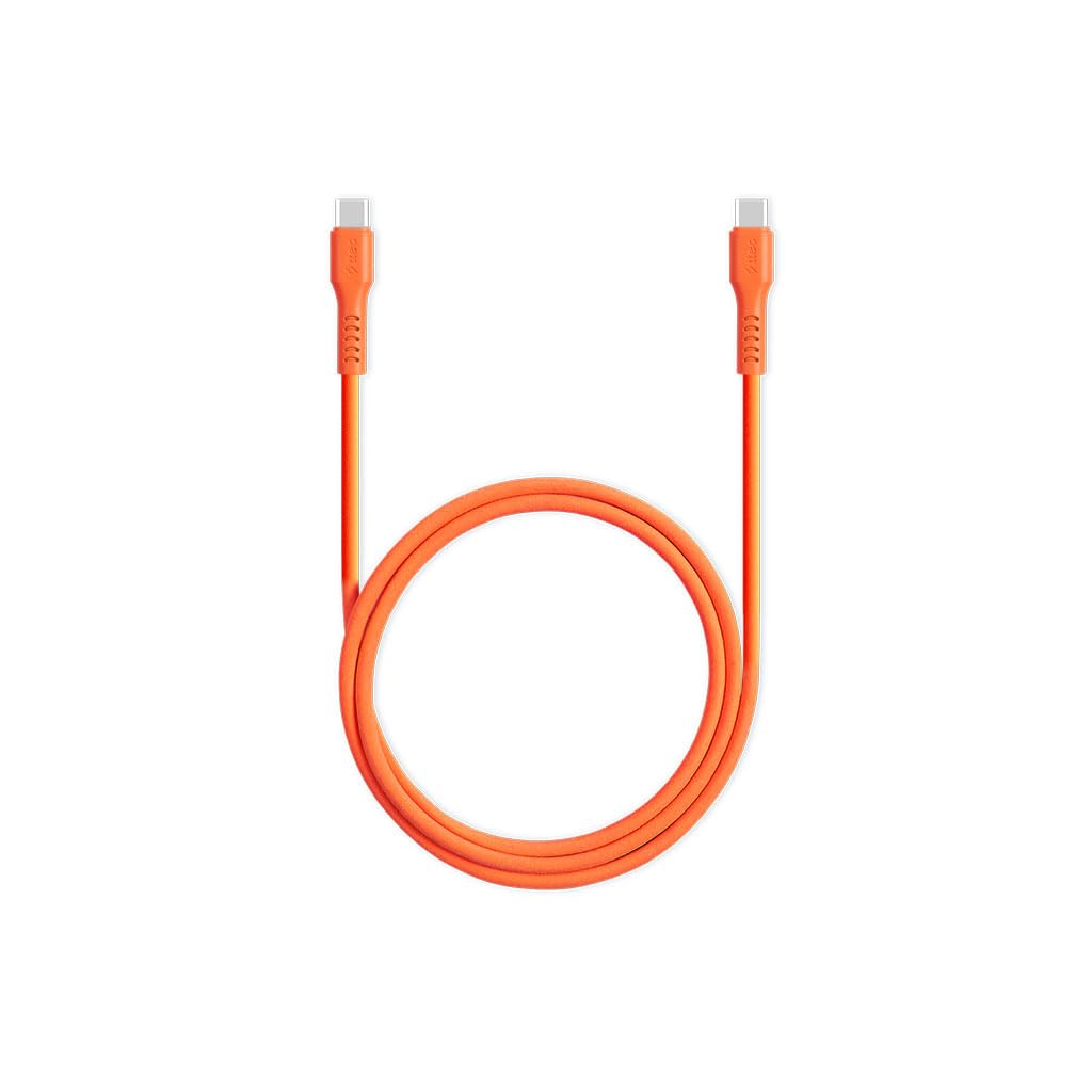 ttec USB-C - USB-C 120cm 60W PD/QC Hızlı Şarj/Data Kablosu Neon 2DK59N (Neon Turuncu)