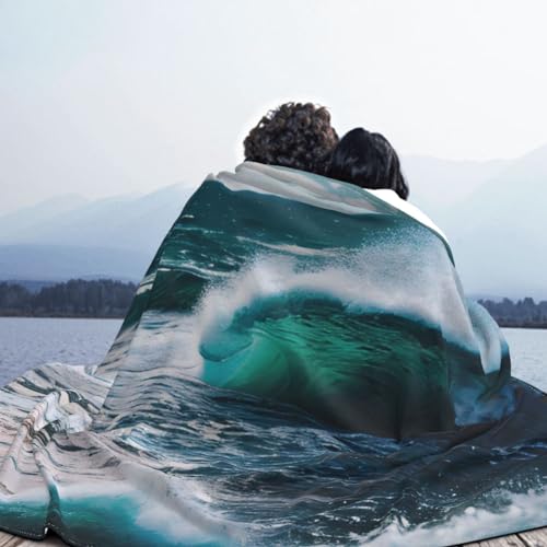 Couverture en flanelle douce mer plaid canapé lit toutes tailles