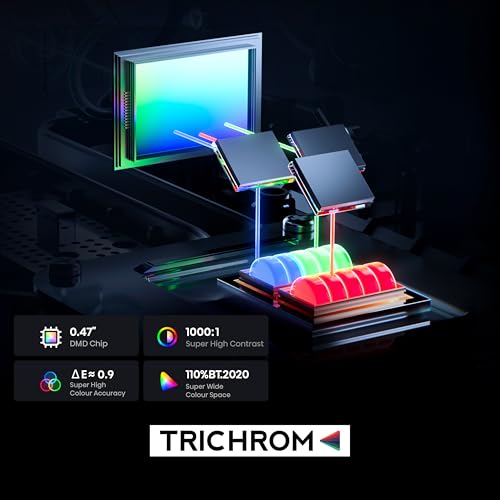 Vidéoprojecteur HISENSE M2SE Pro 4K UHD Triple Laser Trichroma 1150 ANSI Lumens Smart TV VIDAA Dolby Vision - vue 7