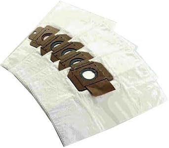 TTS Products - Nilfisk Vacuum Cleaner Bag Kit Pack of 5 - Genuine Nilfisk Accessory for Vacuum Cleaners