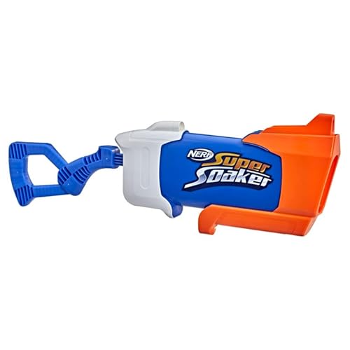 Lançador de Água Nerf Super Soaker Rainstorm, para Jatos Gigantes de Água - F3890 - Hasbro, Laranja e azul