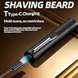 Nose Hair Trimmer for Mens & Women | Rechargeable 4-in-1 Ear, Nose, Eyebrow & Beard Trimmers | 8500 RPM | USB Charging | Washable, LED Indicator for Smoother Cutting (Black, 1 PC) - Image 5