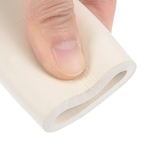 Image of uxcell Foam Tubing for Handle Grip Support, 25mm ID 35mm OD 1m Length White