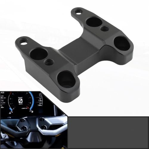 Rehausseurs de guidon noirs pour moto T-MAX 560 2022-2023 réduire fatigue dos fixations