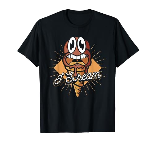 I Scream - Máquina para hacer helados para amantes de los postres congelados Camiseta