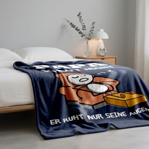 Couverture douillette pour père : plaid de salon pour vos soirées télé - 7