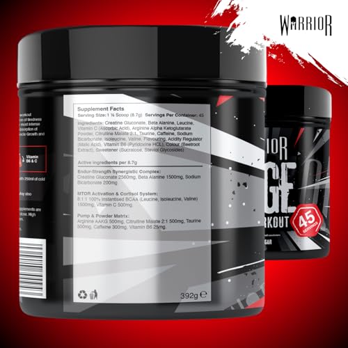 Warrior RAGE Pre-Workout - 392g - Image 2