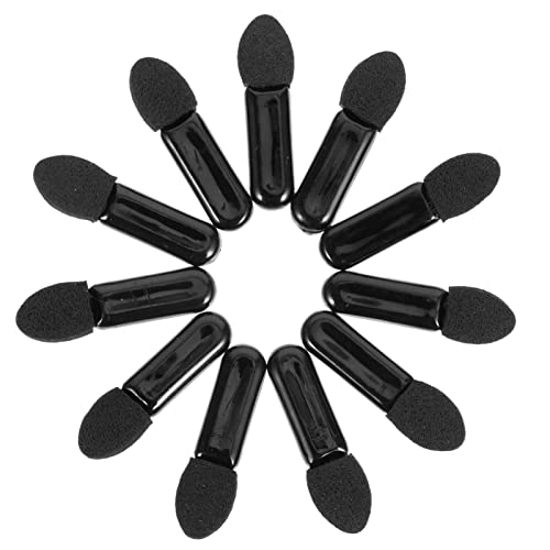 FOMIYES 100 Pièces Mini Éponge De Fard À Paupières Maquillage Applicateur De Fard À Paupières Portable Pinceau À Lèvres Fond De Teint Cosmétique Mélangeur Maquillage Pour Lèvres Fard Cover