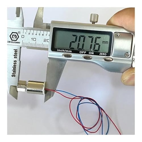 Motor vibración compacto DC 3V-6V con cable largo para solucionar falta de espacio en proyectos 4