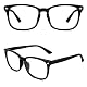 Damenbrille CN92 im klassischen Nerdstil mit runden Gläsern