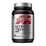 Whey Protein Isolate | MuscleTech Nitro-Tech Elite Isolate | Whey Isolate Protein Powder for Muscle Gain | Protein Shakes for Men & Women | Muscle Builder | Belgian Chocolate, 2.2 lbs (23 Servings)