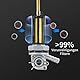 Dokili Benzinhahn+Hebel passend für Vespa GL, GTR, P, PK, Rally, Special, Sprint 50, 80, 125, 150, 200