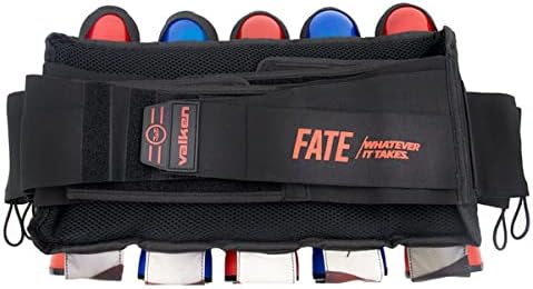 Valken Fate Paintball Harness | Lightweight & Adjustable 5+8 Pod Pack for Paintball & Woodsball