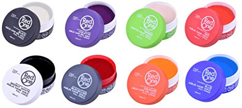 RED ONE AQUA CABELLO CERA COMPLETA FUERZA MÁXIMO CONTROL 150ML (8 piezas de oferta) Cover