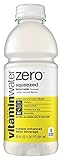 Glaceau Vitamin Water Nutrient Enhanced Water Beverage ZERO, Squeezed Lemonade, 20 oz (Pack of 24)