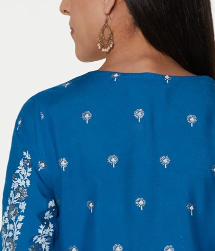 Image of BIBA Women Viscose A Line Printed Kurta
